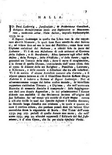 Novelle della Repubblica delle lettere dell'anno ..., pubblicate sotto gli auspizj di sua eccellenza ...