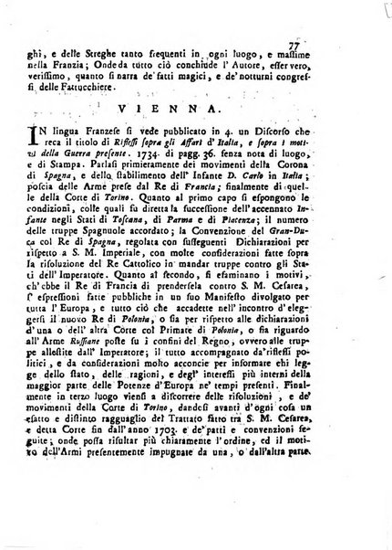 Novelle della Repubblica delle lettere dell'anno ..., pubblicate sotto gli auspizj di sua eccellenza ...