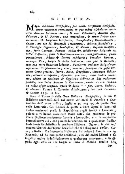 Novelle della Repubblica delle lettere dell'anno ..., pubblicate sotto gli auspizj di sua eccellenza ...