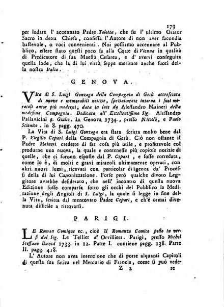 Novelle della Repubblica delle lettere dell'anno ..., pubblicate sotto gli auspizj di sua eccellenza ...