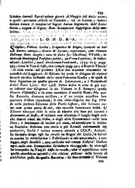 Novelle della Repubblica delle lettere dell'anno ..., pubblicate sotto gli auspizj di sua eccellenza ...