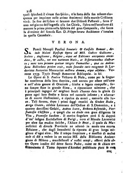 Novelle della Repubblica delle lettere dell'anno ..., pubblicate sotto gli auspizj di sua eccellenza ...