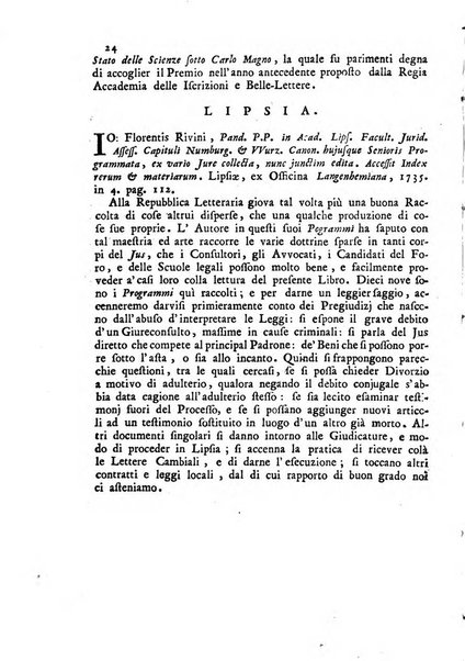 Novelle della Repubblica delle lettere dell'anno ..., pubblicate sotto gli auspizj di sua eccellenza ...