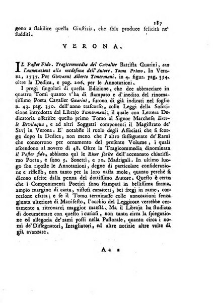 Novelle della Repubblica delle lettere dell'anno ..., pubblicate sotto gli auspizj di sua eccellenza ...