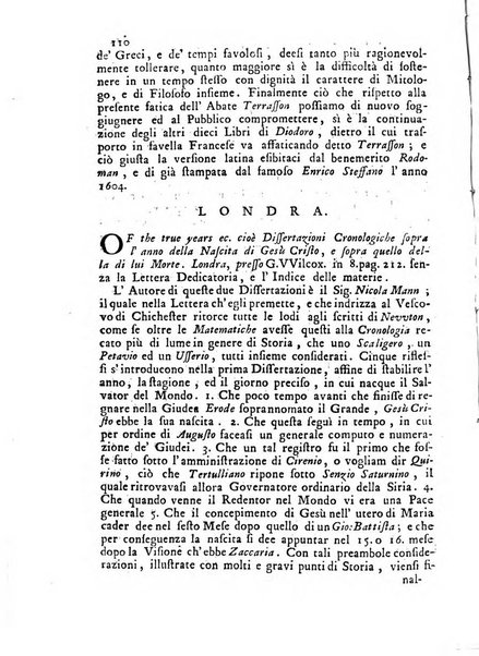 Novelle della Repubblica delle lettere dell'anno ..., pubblicate sotto gli auspizj di sua eccellenza ...