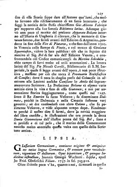 Novelle della Repubblica delle lettere dell'anno ..., pubblicate sotto gli auspizj di sua eccellenza ...