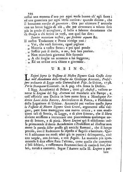 Novelle della Repubblica delle lettere dell'anno ..., pubblicate sotto gli auspizj di sua eccellenza ...