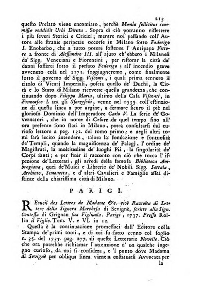 Novelle della Repubblica delle lettere dell'anno ..., pubblicate sotto gli auspizj di sua eccellenza ...