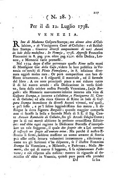 Novelle della Repubblica delle lettere dell'anno ..., pubblicate sotto gli auspizj di sua eccellenza ...