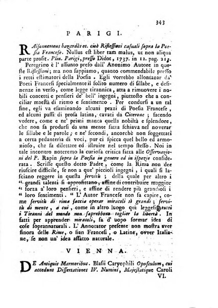 Novelle della Repubblica delle lettere dell'anno ..., pubblicate sotto gli auspizj di sua eccellenza ...