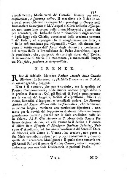 Novelle della Repubblica delle lettere dell'anno ..., pubblicate sotto gli auspizj di sua eccellenza ...