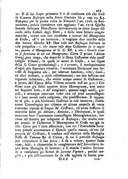 Novelle della Repubblica delle lettere dell'anno ..., pubblicate sotto gli auspizj di sua eccellenza ...