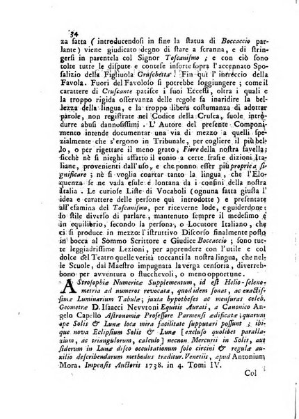 Novelle della Repubblica delle lettere dell'anno ..., pubblicate sotto gli auspizj di sua eccellenza ...