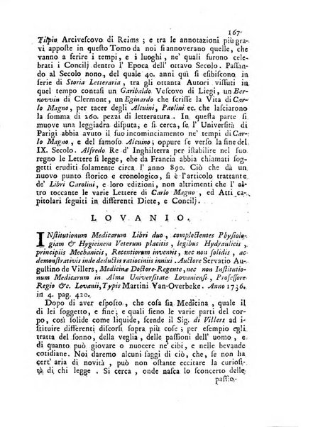 Novelle della Repubblica delle lettere dell'anno ..., pubblicate sotto gli auspizj di sua eccellenza ...