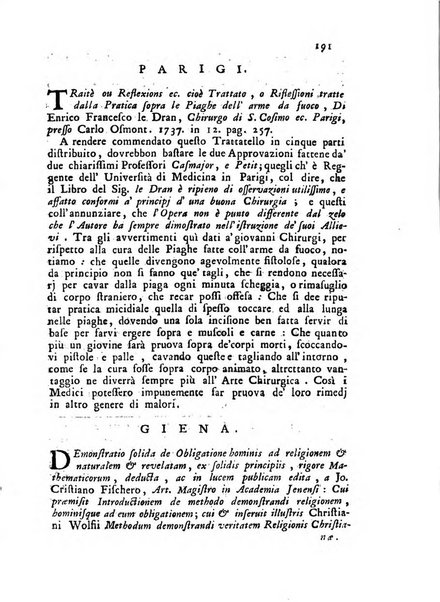 Novelle della Repubblica delle lettere dell'anno ..., pubblicate sotto gli auspizj di sua eccellenza ...