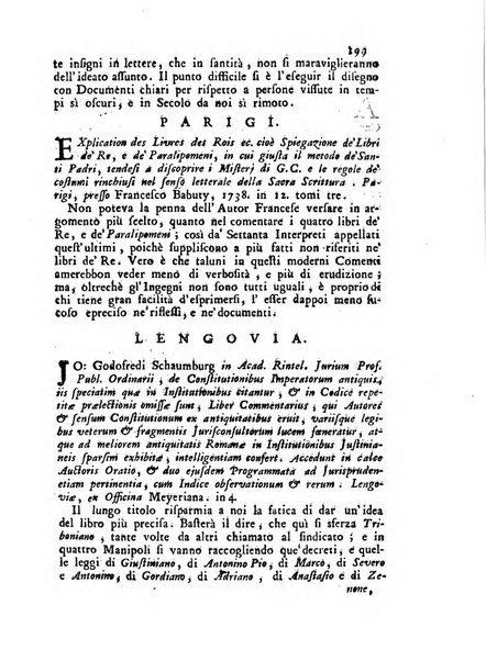 Novelle della Repubblica delle lettere dell'anno ..., pubblicate sotto gli auspizj di sua eccellenza ...