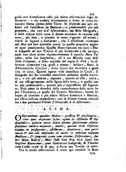 Novelle della Repubblica delle lettere dell'anno ..., pubblicate sotto gli auspizj di sua eccellenza ...