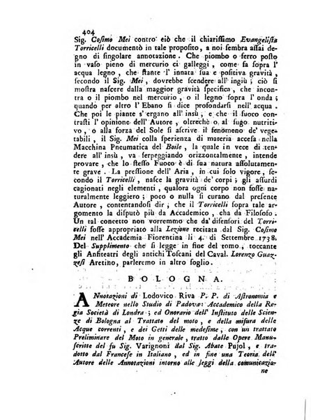 Novelle della Repubblica delle lettere dell'anno ..., pubblicate sotto gli auspizj di sua eccellenza ...