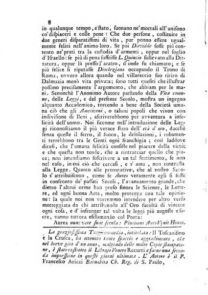 Novelle della Repubblica delle lettere dell'anno ..., pubblicate sotto gli auspizj di sua eccellenza ...