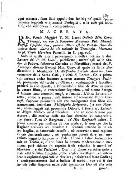 Novelle della Repubblica delle lettere dell'anno ..., pubblicate sotto gli auspizj di sua eccellenza ...