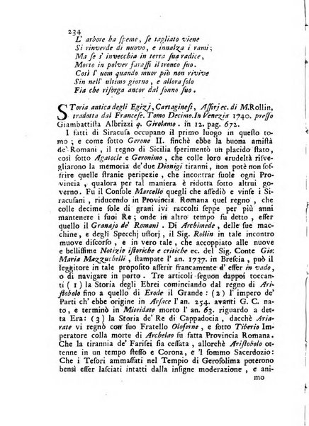 Novelle della Repubblica delle lettere dell'anno ..., pubblicate sotto gli auspizj di sua eccellenza ...