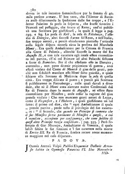 Novelle della Repubblica delle lettere dell'anno ..., pubblicate sotto gli auspizj di sua eccellenza ...