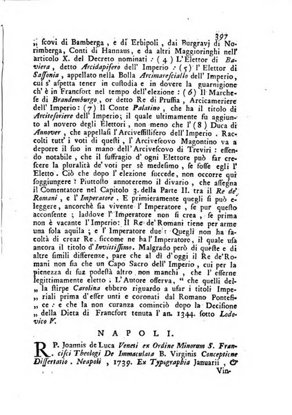 Novelle della Repubblica delle lettere dell'anno ..., pubblicate sotto gli auspizj di sua eccellenza ...