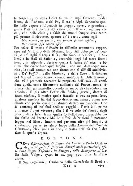 Novelle della Repubblica delle lettere dell'anno ..., pubblicate sotto gli auspizj di sua eccellenza ...