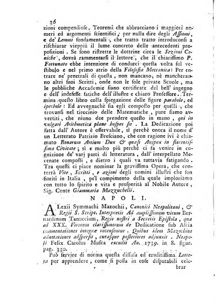 Novelle della Repubblica delle lettere dell'anno ..., pubblicate sotto gli auspizj di sua eccellenza ...