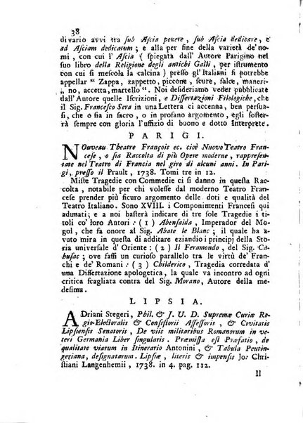 Novelle della Repubblica delle lettere dell'anno ..., pubblicate sotto gli auspizj di sua eccellenza ...