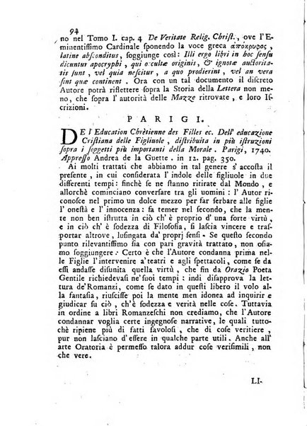 Novelle della Repubblica delle lettere dell'anno ..., pubblicate sotto gli auspizj di sua eccellenza ...