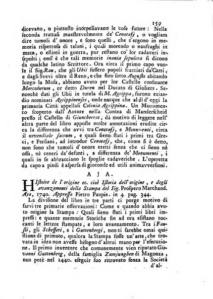 Novelle della Repubblica delle lettere dell'anno ..., pubblicate sotto gli auspizj di sua eccellenza ...