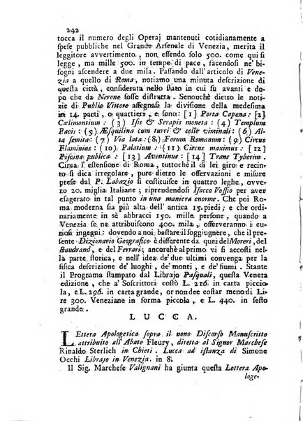 Novelle della Repubblica delle lettere dell'anno ..., pubblicate sotto gli auspizj di sua eccellenza ...