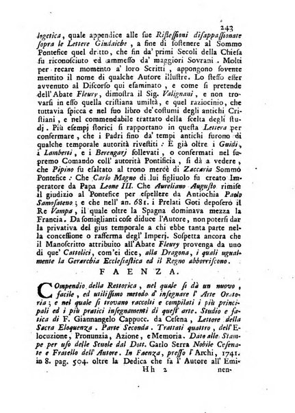 Novelle della Repubblica delle lettere dell'anno ..., pubblicate sotto gli auspizj di sua eccellenza ...