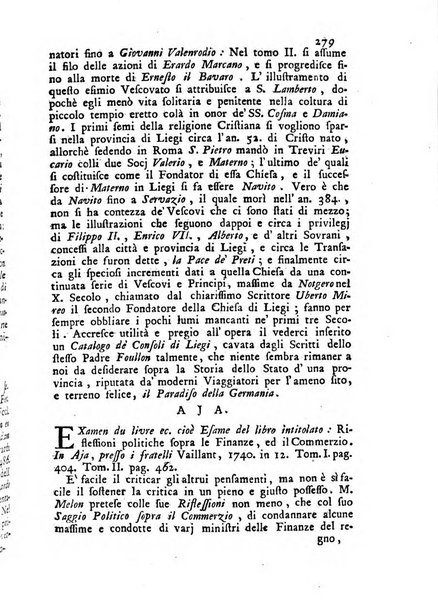 Novelle della Repubblica delle lettere dell'anno ..., pubblicate sotto gli auspizj di sua eccellenza ...