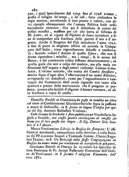 Novelle della Repubblica delle lettere dell'anno ..., pubblicate sotto gli auspizj di sua eccellenza ...