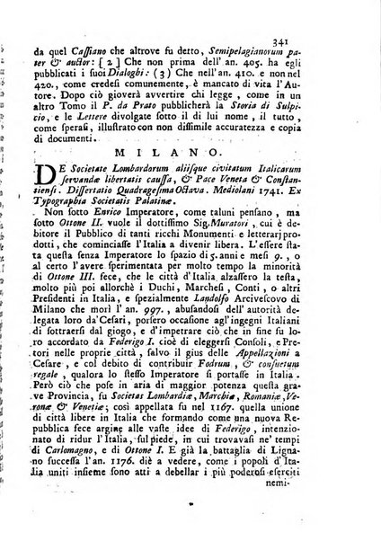 Novelle della Repubblica delle lettere dell'anno ..., pubblicate sotto gli auspizj di sua eccellenza ...