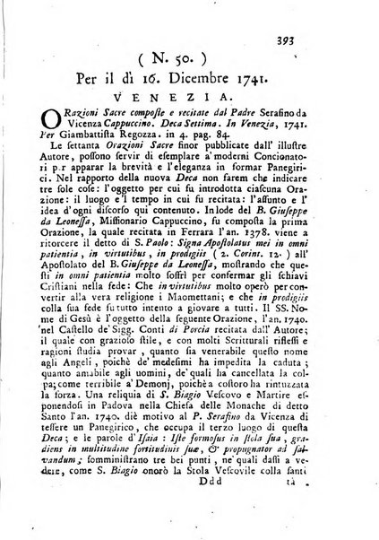 Novelle della Repubblica delle lettere dell'anno ..., pubblicate sotto gli auspizj di sua eccellenza ...