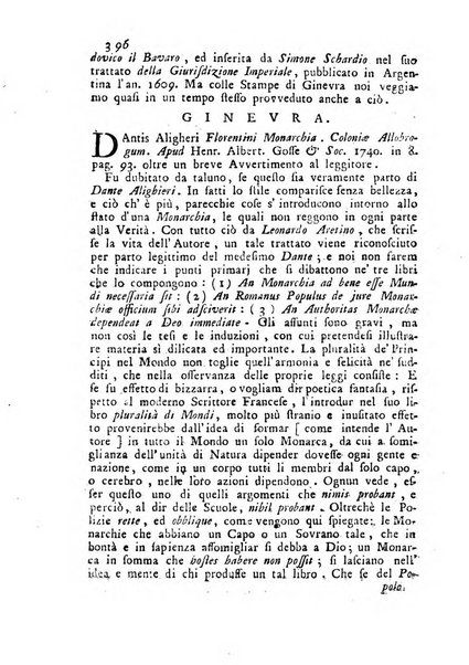 Novelle della Repubblica delle lettere dell'anno ..., pubblicate sotto gli auspizj di sua eccellenza ...