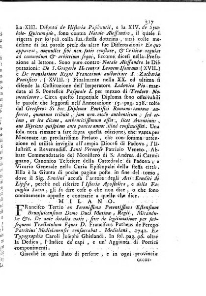 Novelle della Repubblica delle lettere dell'anno ..., pubblicate sotto gli auspizj di sua eccellenza ...