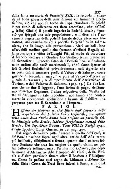 Novelle della Repubblica delle lettere dell'anno ..., pubblicate sotto gli auspizj di sua eccellenza ...