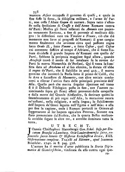 Novelle della Repubblica delle lettere dell'anno ..., pubblicate sotto gli auspizj di sua eccellenza ...