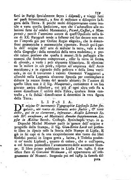 Novelle della Repubblica delle lettere dell'anno ..., pubblicate sotto gli auspizj di sua eccellenza ...