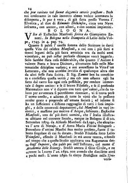 Novelle della Repubblica delle lettere dell'anno ..., pubblicate sotto gli auspizj di sua eccellenza ...