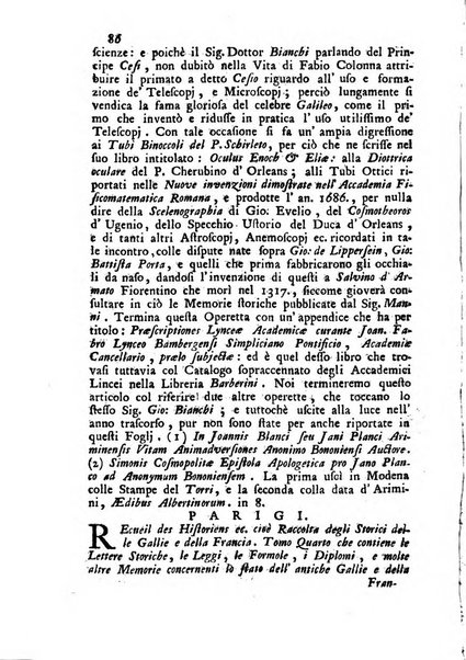 Novelle della Repubblica delle lettere dell'anno ..., pubblicate sotto gli auspizj di sua eccellenza ...