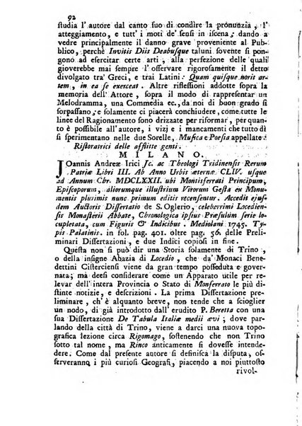 Novelle della Repubblica delle lettere dell'anno ..., pubblicate sotto gli auspizj di sua eccellenza ...