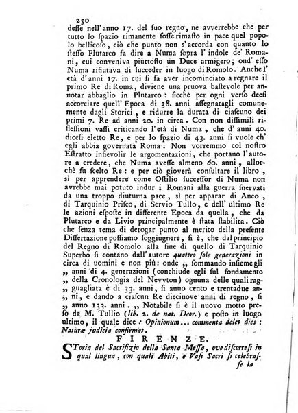 Novelle della Repubblica delle lettere dell'anno ..., pubblicate sotto gli auspizj di sua eccellenza ...