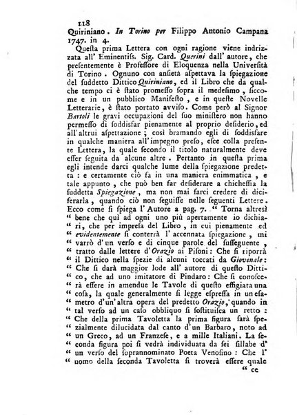 Novelle della Repubblica delle lettere dell'anno ..., pubblicate sotto gli auspizj di sua eccellenza ...