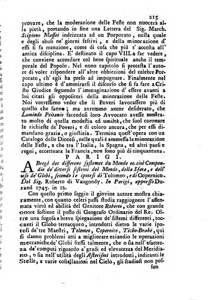 Novelle della Repubblica delle lettere dell'anno ..., pubblicate sotto gli auspizj di sua eccellenza ...