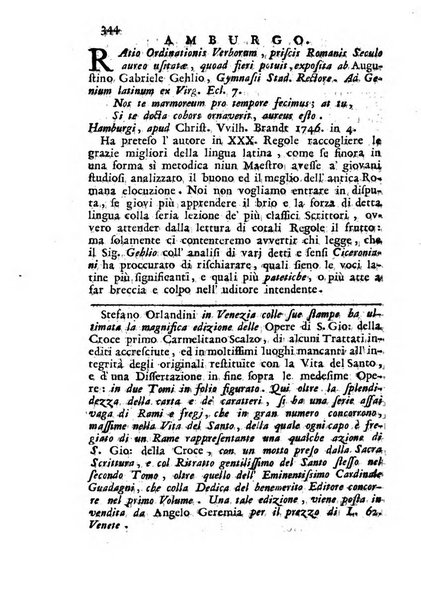 Novelle della Repubblica delle lettere dell'anno ..., pubblicate sotto gli auspizj di sua eccellenza ...